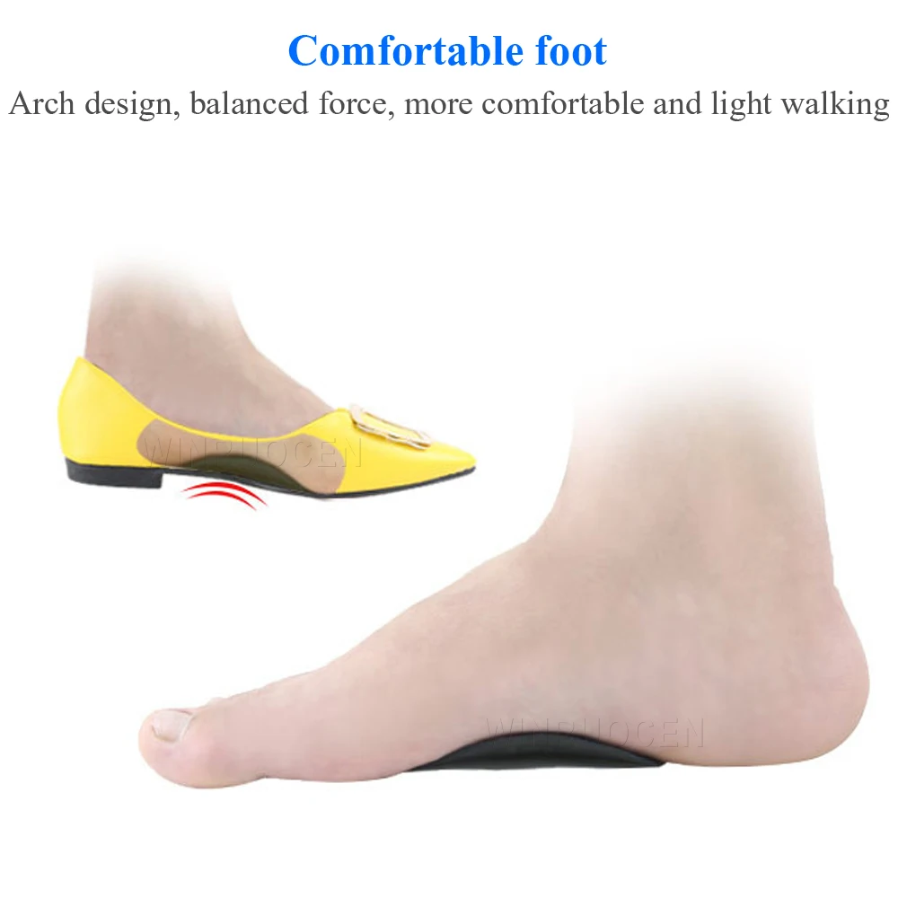 Severe Flat feet insoles Orthotic Arch Support Inserts Orthopedic Shoes Insoles Heel Pain Plantar Fasciitis Men Woman