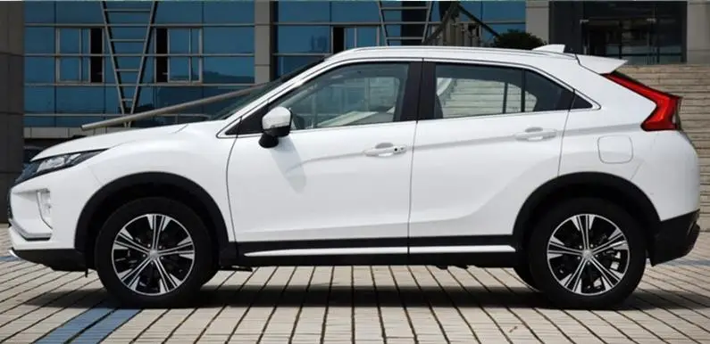 Автомобильный Стайлинг для Mitsubishi Eclipse Cross из нержавеющей стали, боковые молдинги для украшения боковой двери
