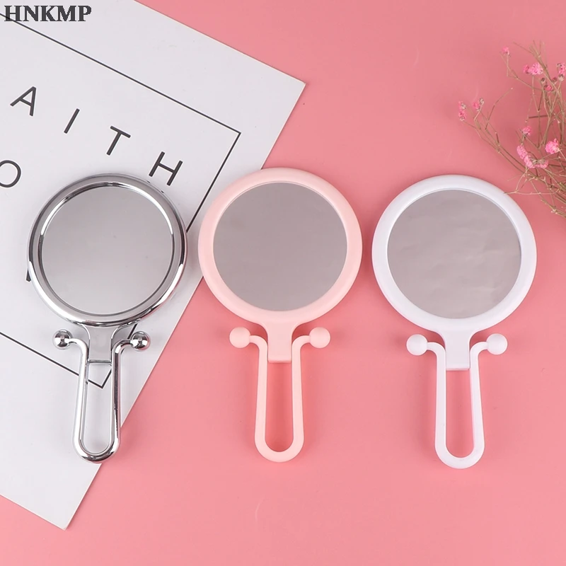 L167 Travel 15/10X Magnifying Handheld Vanity Mirror Folding Hand Held