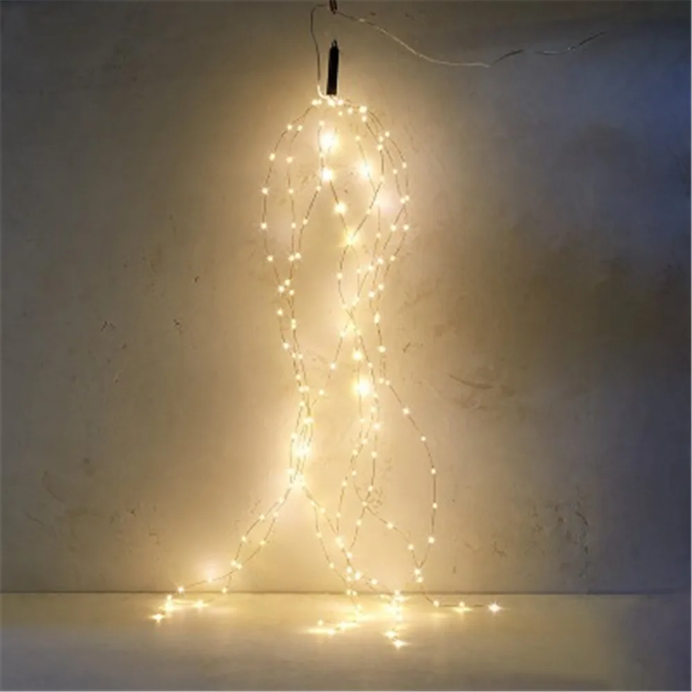 Lights para árvore de Natal, Decoração de festa, Fada, 10x2m, 200 LED