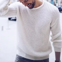*#Best Price Winter Sweater Men Pullover Casual Loose Solid White Black Gray Male Fall Jumper Autumn Warmness Knitting Tops Fashion Knitwear *#Best Price Winter Sweater Men Pullover Casual Loose Solid White Black Gray Male Fall Jumper Autumn Warmness Knitting Tops Fashion Knitwear