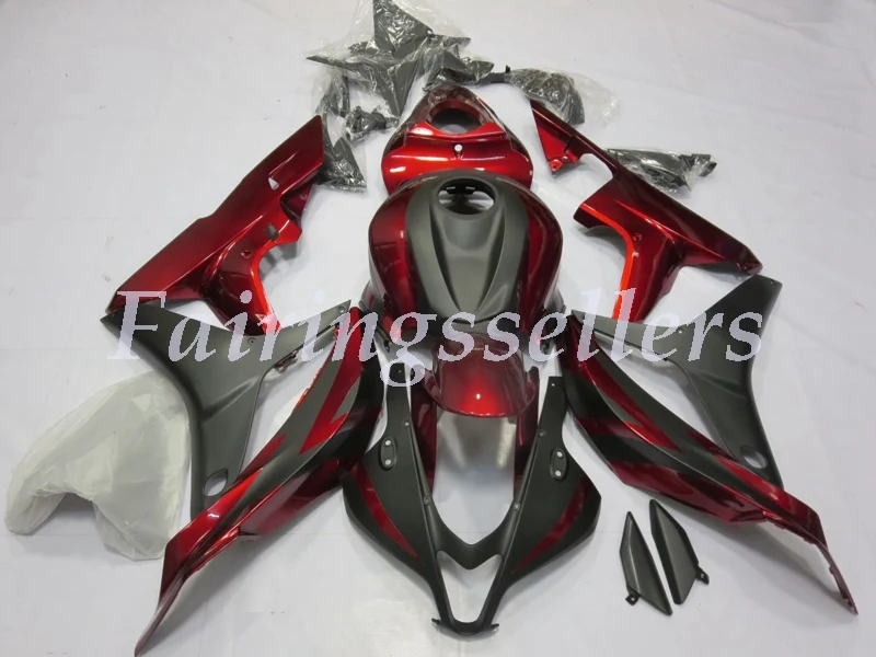 Набор впрыскивателей Мотоцикл Обтекатели Наборы подходит для Honda CBR600RR F5 07 08 2007 2008 обтекатель комплект чистый черный, белый цвет