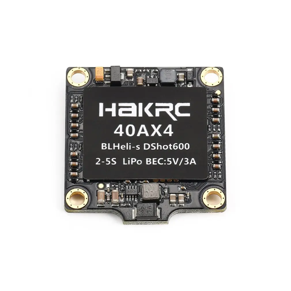 40A 4 в 1 BLHeli_S/Dshot150/300/600 ESC Скорость контроллер с 5V BEC для скоростного радиоуправляемого дрона квадрокоптера мультикоптера аксессуары