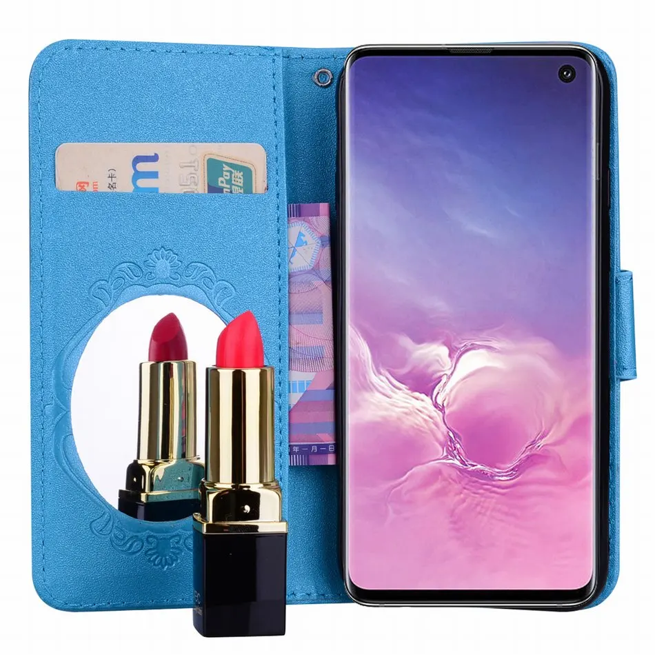 A6 милое парадное перо Litchi Чехлы для samsung Galaxy A70 A60 A50 A40 A30 A20 A10 бумажник чехол A7 A8 A8S A9 M10 M20 M30 P13G