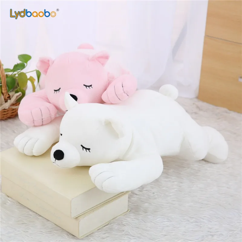 

1pc 55cm New Arrivel Bear Stuffed Sleeping Pillow Baby Appease Plush Toys Kawaii Bear Sofa Cushion Birthday Gifts For Girl