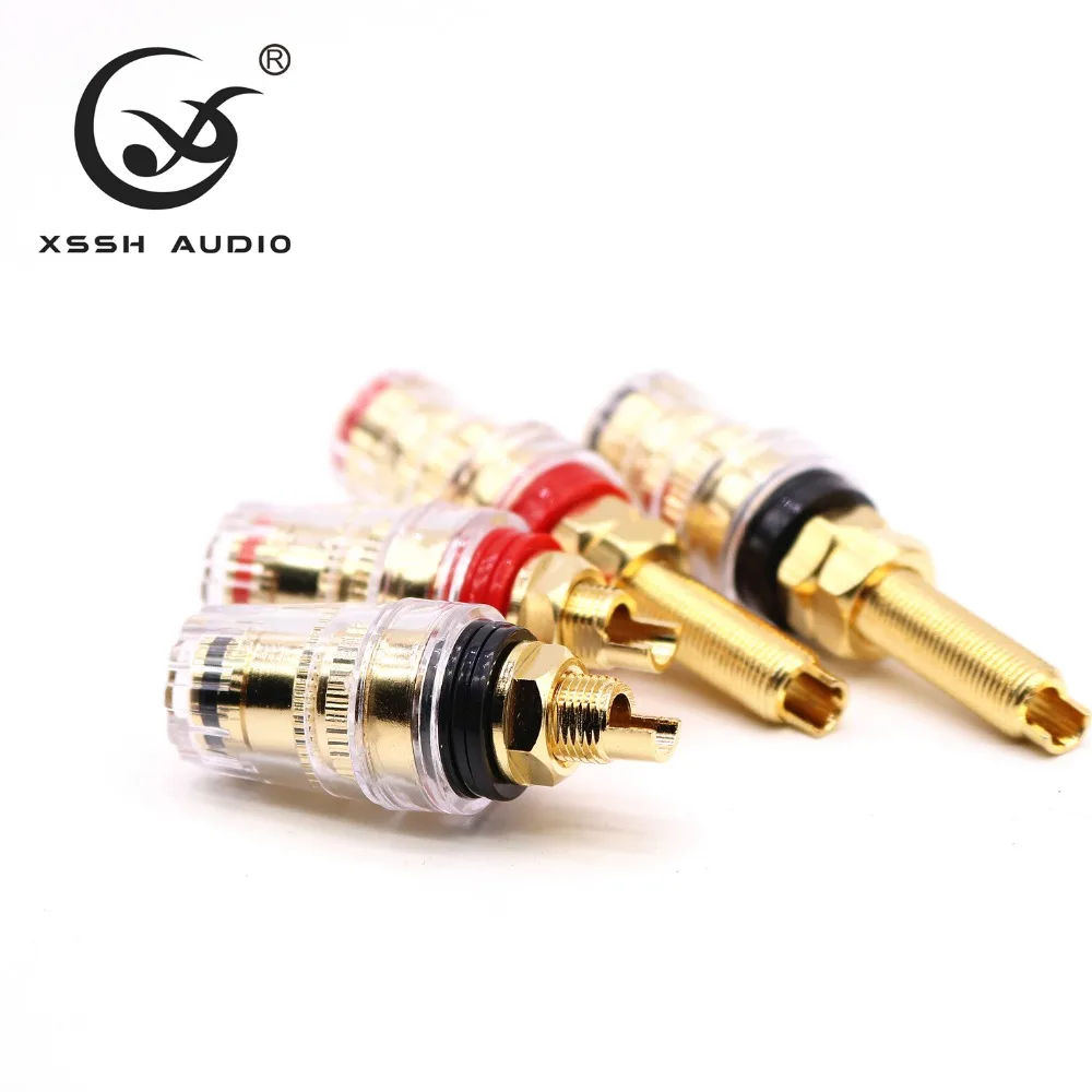 8 шт. Hi-End HiFi динамик Рог усилитель мощности терминал короткий длинный связывающий пост сварочный Винт Женский Разъем типа "банан"