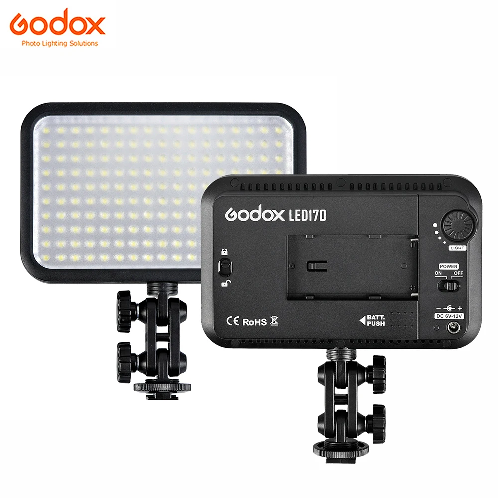 GodoxLED170VideoLight170LEDLampPhotoStudioFillLighting2700LM