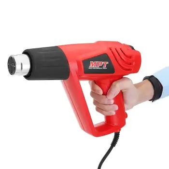 

2000W Electric Hot Air Guns Professional Heat Air GunIndustri 220V For Welding Repair Power Tools With Free Gift Nozzles EU Plug