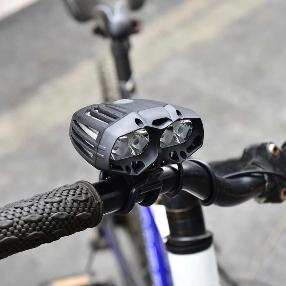 22000 люмен велосипедный передний светильник Открытый MTB велосипед сенсорный Рог головной светильник usb зарядка умный сенсорный динамик светильник s Рог
