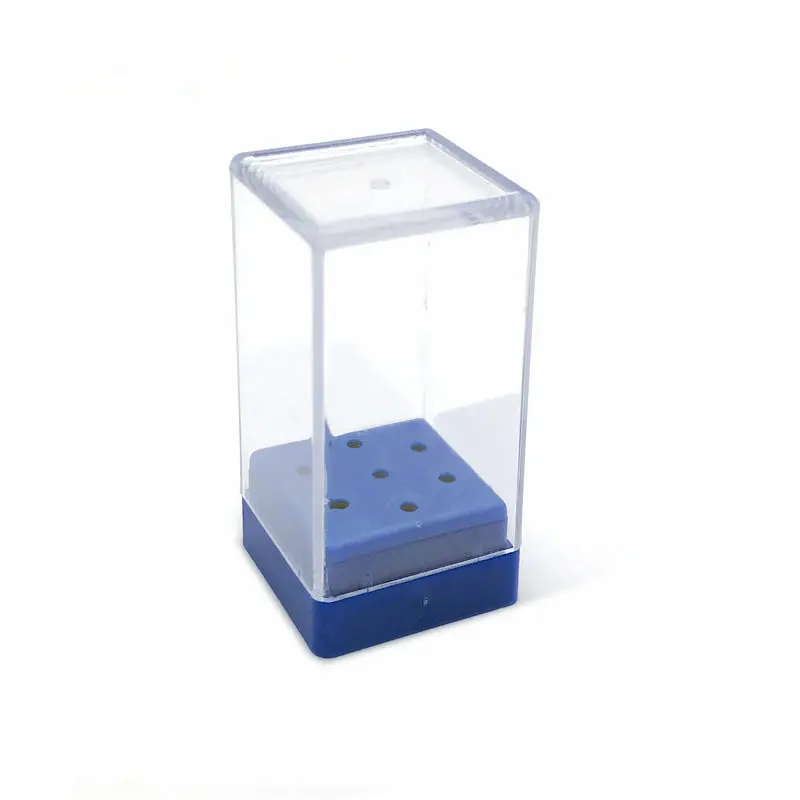 5 шт. 7 отверстий фрез для маникюра/педикюра держатель Дисплей на подставке с