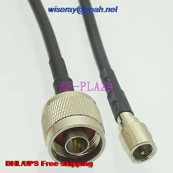 

DHL/EMS 100 pcs Cable 20inch FME male to N male plug straight RG58 RF Pigtail jumper cable with one year warranty-A2