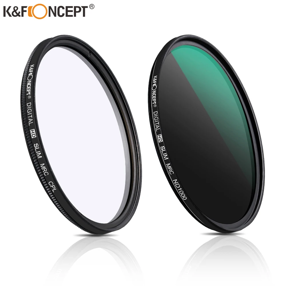 K &amp F Concept 2шт набор фильтров для объектива ND1000 и CPL круговой поляризатор с