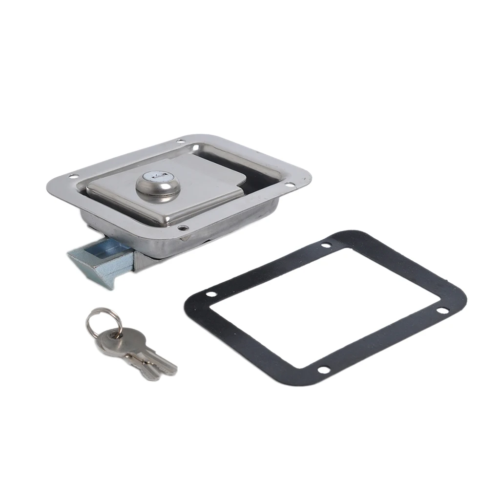 RV Travel Trailer Boat Lock Entrance Door Toolbox Latch Stainless Steel