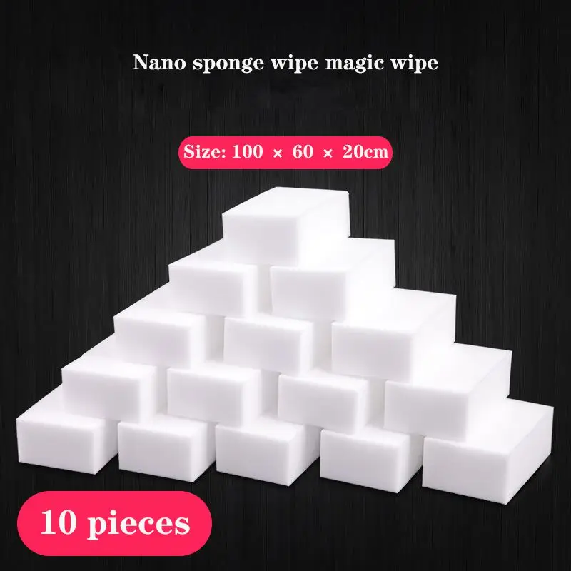 

10/20 Pcs Melamine Sponge Magic Sponge Eraser Cleaner Cleaning Sponges for Kitchen Office Bathroom Dish Cleaning Tools Accessory