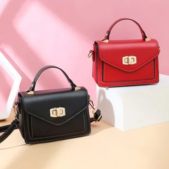 

New versatile mini shoulder messenger bag on small square bag 2020