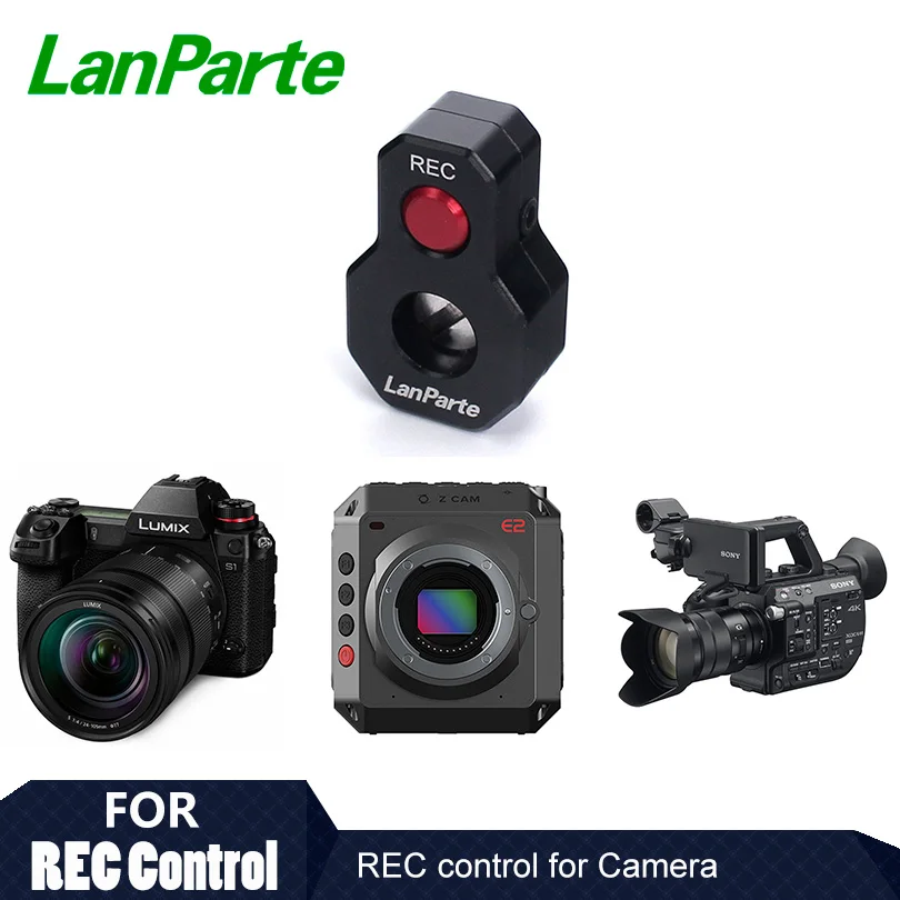 LanParte LANC REC Управление камерой для SONY LANC для Panasonic S1 для Z Cam E2 для Blackmagic для DSLR камеры аксессуары
