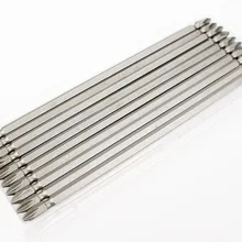 Двухголовый поперечный бит S2 легированная стальная лента электрическая отвертка с магнитным наконечником бит 200 размер ветер одобренная отвертка PH2