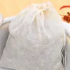 NEW Empty Tea Bag Food Cotton Drawstring Bag Strainer Tea Spice Separate Filter Bag For Drinking Tea Tools 50pcs/lot ► Photo 3/5
