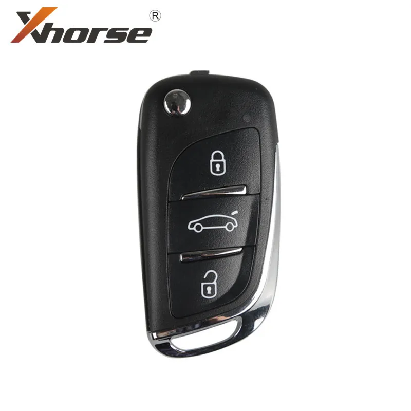 Xhorse VVDI2 для дистанционного ключа типа DS 3 кнопки Volkswagen XNDS00EN беспроводной ключ 5 шт./лот| |
