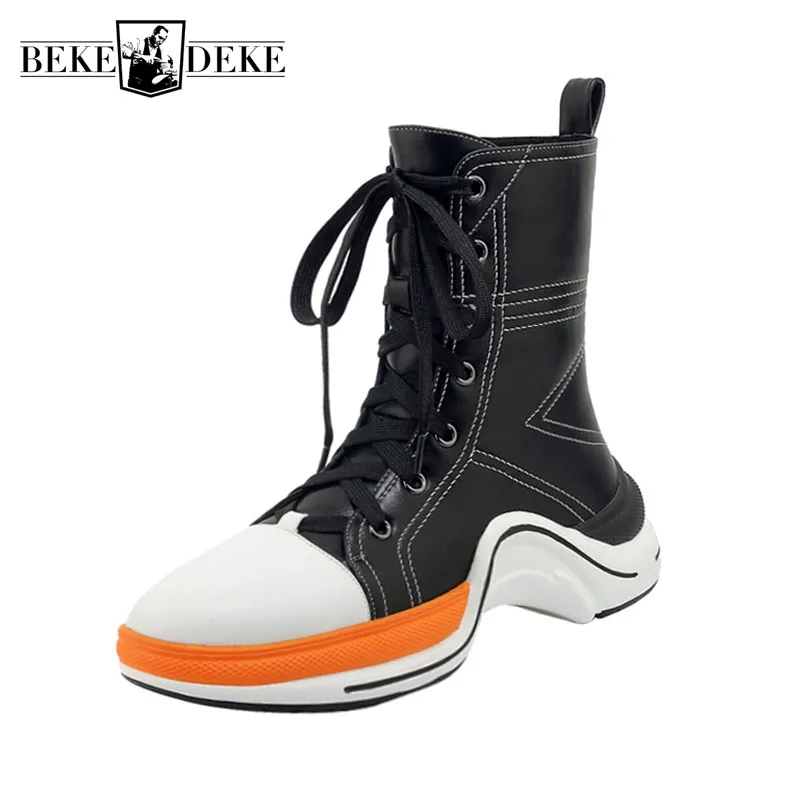 Индивидуальные женские зимние ботильоны на шнуровке; высокое качество; уличный стиль; Цвет черный, белый; повседневные кроссовки на платфор... Индивидуальные женские зимние ботильоны на шнуровке; высокое качество; уличный стиль; Цвет черный, белый; повседневные кроссовки на платфор...