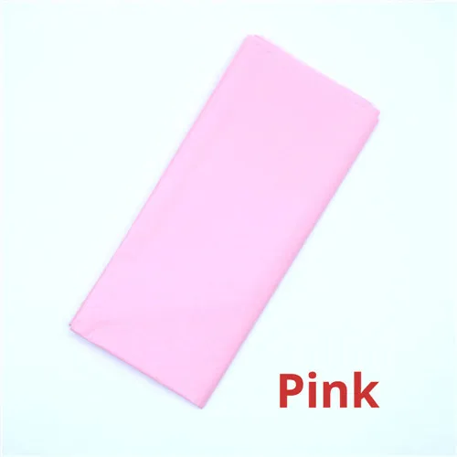 Pink 10 листов узор ткань для печати бумаги цветок одежда рубашка обувь подарочная упаковка крафт бумага рулон вино оберточная бумага s 50x66cm - Цвет: Pink