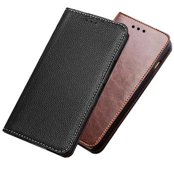 

Full-grain genuine leather magnetic holster case for Samsung Galaxy J8 2018/Galaxy J6 2018/Galaxy J4 2018 phone bag card slot