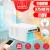Настольный Кондиционер воздуха 1100W 110V/AC Cold/Heat dual use 24-hour timer 2 gear lighting LED control panel With remote control