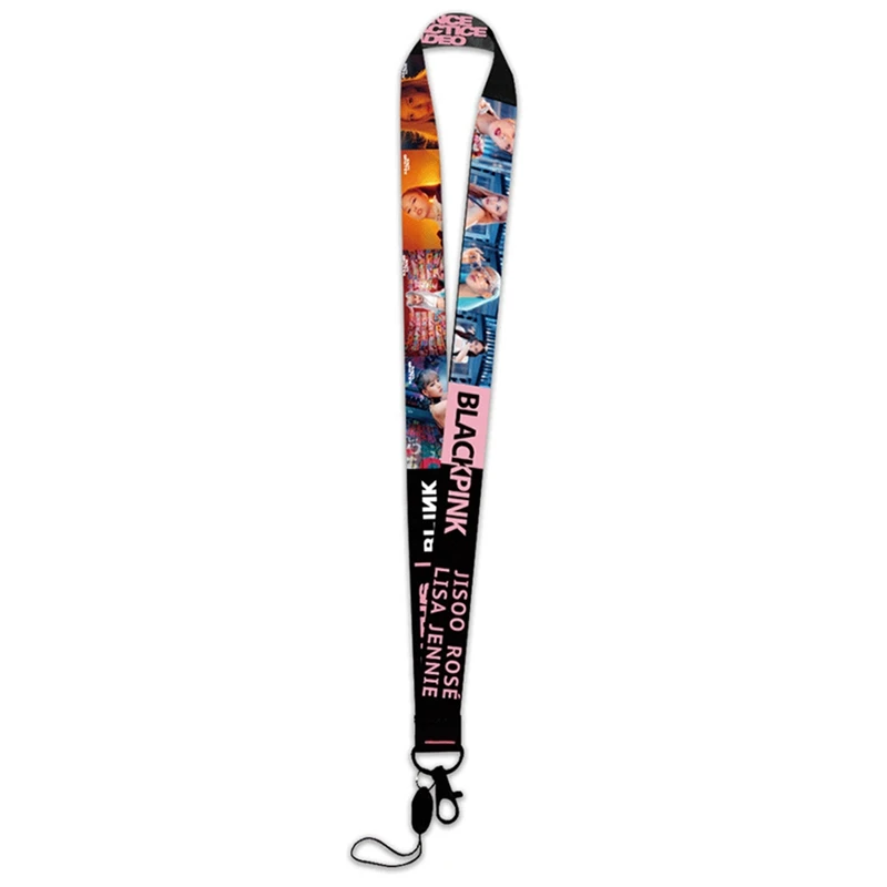 

Kpop Album GOT7 New Album Lanyard SPINNING TOP Lanyard Blackpink Key Chain K-pop Lanyard Key Ring Pendant Keyring Keychain