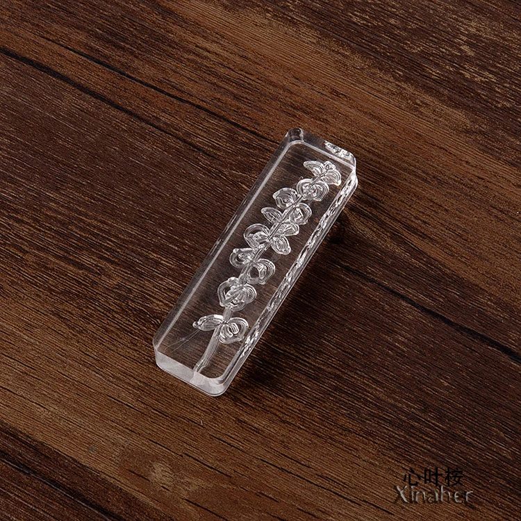 XINAHER винтажная Луна Эвкалиптовый лист цветочный Трафарет DIY акриловые резиновые штампы для канцелярских принадлежностей Скрапбукинг прозрачные штампы - Цвет: A