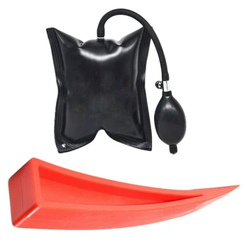 

1set Car Air Pump Wedge Inflatable Hand Car Air Pump Door Window Shim Entry Open Tool Kit TPU / Plastic
