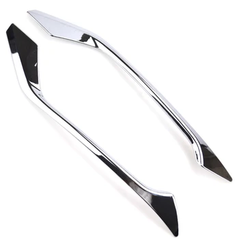 

For Honda HR-V HRV Vezel 2016 2017 2018 Chrome Rear Fog Light Tail Lamp Eyebrow Cover Trim Protector Molding Bezel Frame Styling