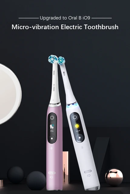 オーラルB 電動歯ブラシ iO9ブラシヘッド2個付き オーラルB 電動歯ブラシ iO9ブラシヘッド2個付き Amazon.co.jp