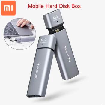 

Xiaomi GUILDFORD M.2 Hard disk box usb external 3.0 sata reader protective laptop computer shell base solid change external box
