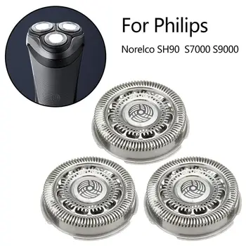 

3Pcs Shaver Replacement Cutter Tips for PHILIPS Series Norelco SH90 S7000 S9000 Steel Shaving Razor Accessory Electric Heads