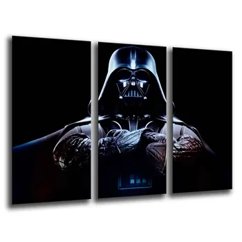 

Star Wars, Darth Vader, printout photographic over wood, modern decorative painting, 26022