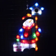 Toprex 2D Снеговик Рождество наружное украшение сад декоративный предмет со светодиодной подсветкой led navidad дерево свет