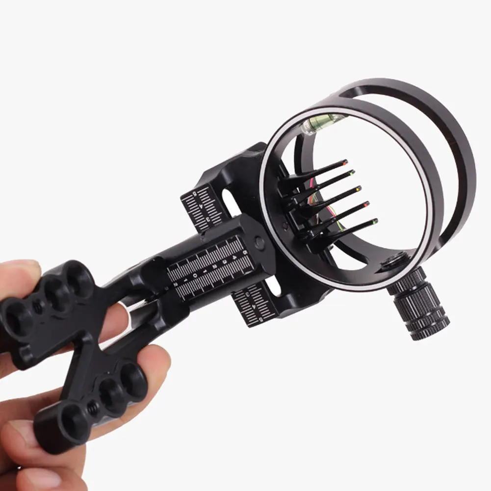

Combo Sight Kits Accessories Compound Bow Bow Sight Essential Including 5-pin Bow Sight Arrows Rest Stabilizer Braided Bow Sling