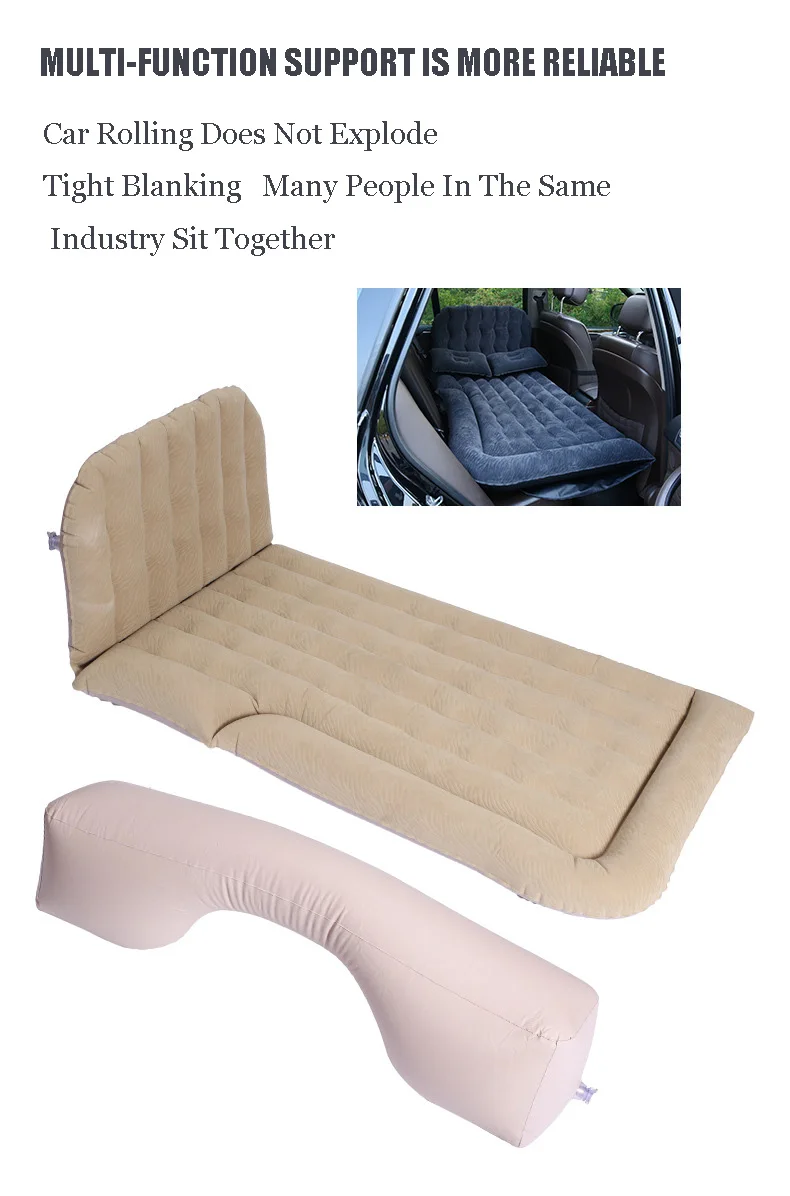 Car Travel Bed Dual Purpose Inflatable Bed Suv Offroad Sedan General Purpose