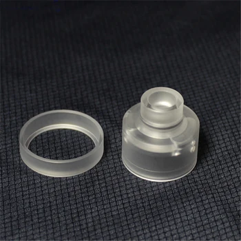 

Transparent PC cap top drip for SXK HAKU VENNA RDA top drip kit 510 dripper transparent cover atomizer replacement holder
