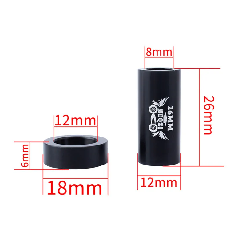 54mm Mountain Bike Shock Absorber Bushing Tube Turn Point Riding Cycling Modified Replacement