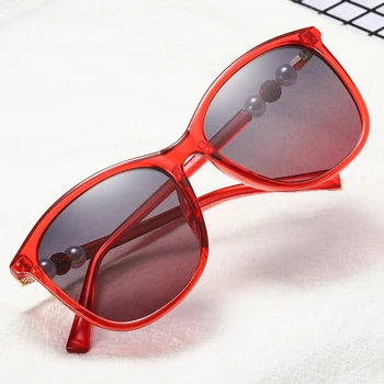 

ALBASSAM BRAND Fashion Lady's Polarized Sunglasses Women Designer Metal+PC UV400 Sun Glasses Driving De Sol MM6304