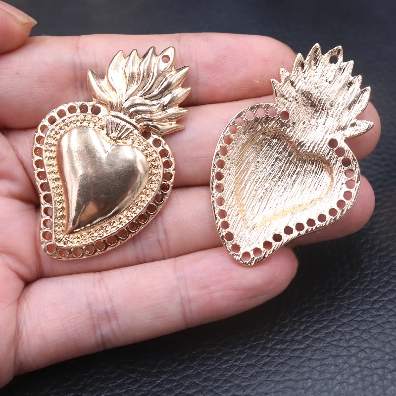 250 Ciondoli A Cuore In Lega Con Testo Inciso - Per Bracciali, Collane E Bomboniere - Foto 7