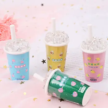 

3D Ice Straw Cup Shaped Lipstick Moisturizing Lip Balm Natural Fruit Extract Child Colorless Nutritious Anti Cleft Lip Protector