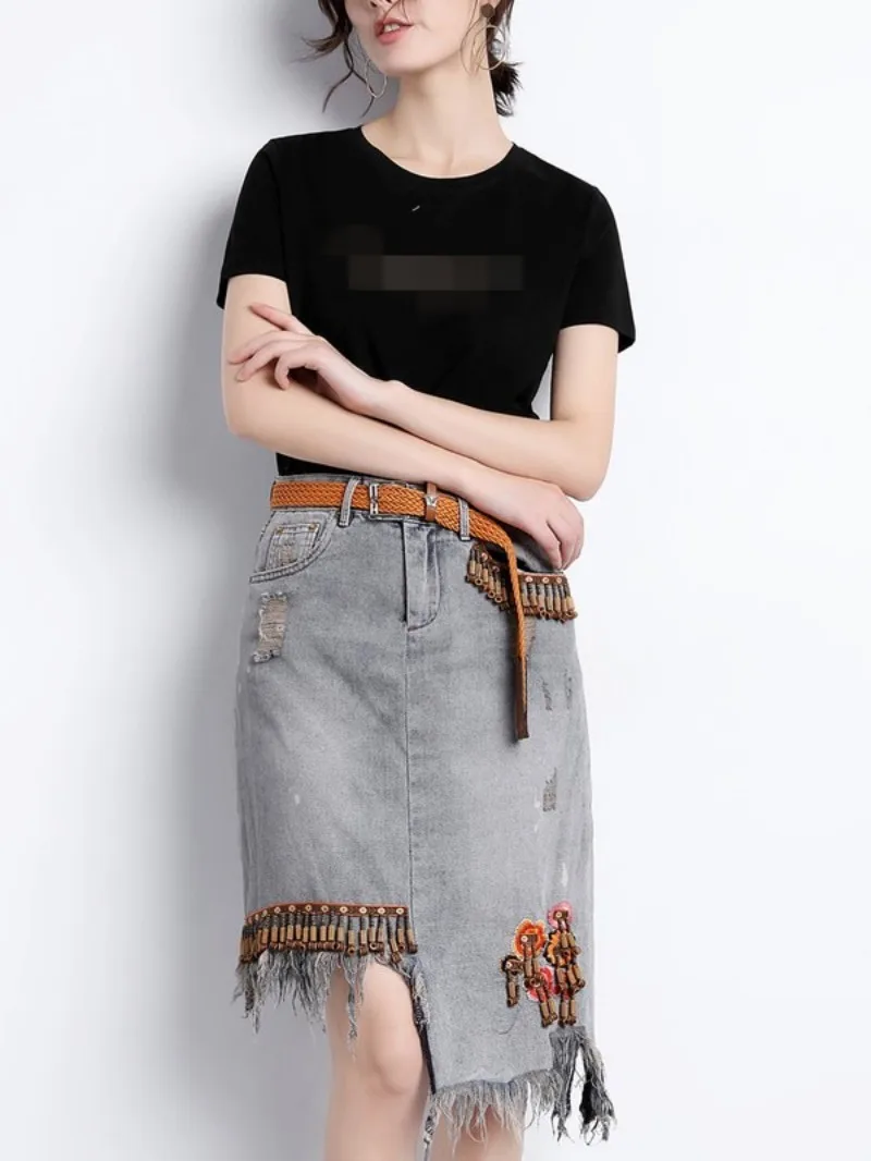 asymmetrical skirt 4xl