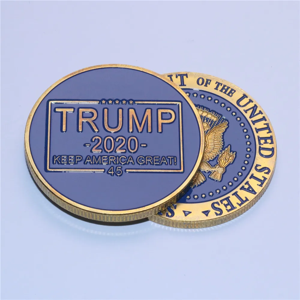 Donald Trump 2020 Keep America Great！ Commemorative Challenge Coins Gold US SHIP 