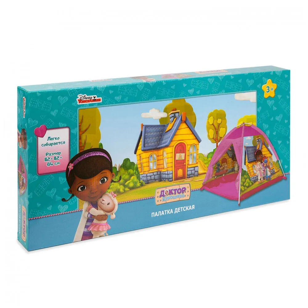 Игровая палатка Доктор Плюшева 112x112x84см