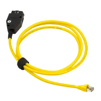 

Car Diagnostic Auto Data Cable Interface For BMW F Series ENET Ethernet to OBD Interface E-SYS ICOM Coding Automotive Tool qyh
