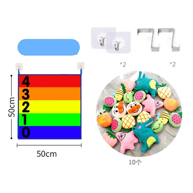 Bounce Trainer Promote Growth Sports Touch High Carpet Games Height Ruler Indoor Outdoor Sticky ball Target Toys for Children 01