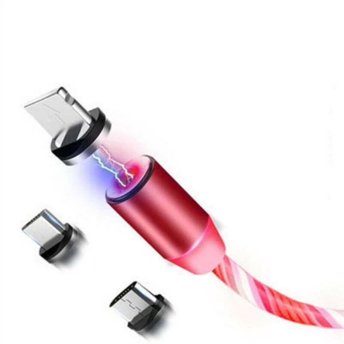 Магнитный кабель для передачи данных 360 градусов инновационный usb-кабель из алюминиевого сплава OC