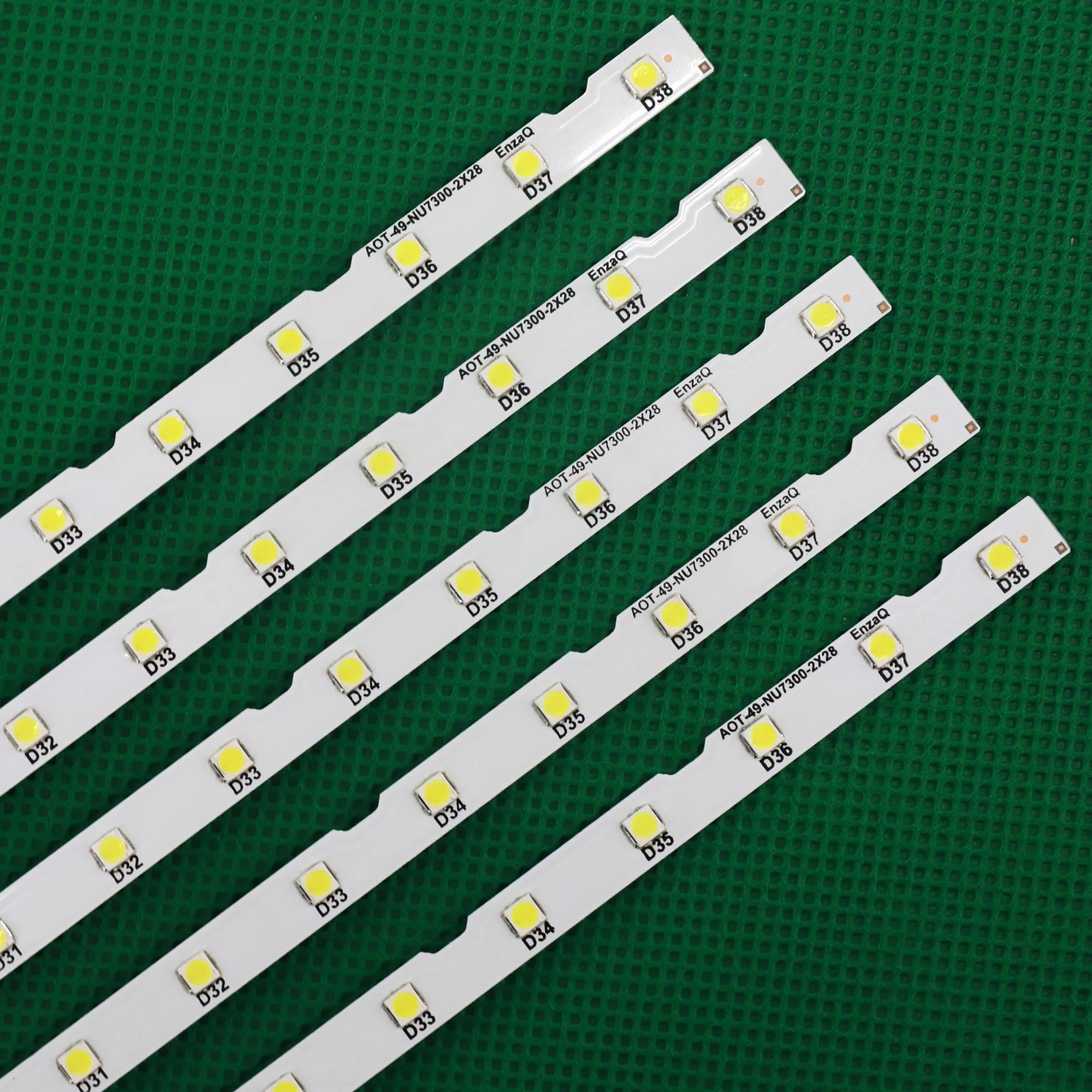 Led para 49nu7100 Lote Tira Retroiluminação Ue49nu7172 Ue49nu7670 Ue49nu7140 Ue49nu7100 Nu7100_sts49081 Aot_49_nu7300 Bn96 30 Pçs - - Imagem 3